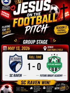 Big win for the Ravens 🦅
SC Raven edges past Future Bright with a hard fought
 1-0 victory 🔥
A disciplined performance and another important step forward for the team

#SCRaven 
#RavenWin 
#MatchDayVictory
