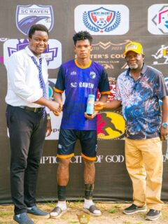 Happy Birthday to Godwin 🎉🎊
Wishing you a fantastic year filled with success, growth, and many great moments on and off the pitch 💪
Keep shining and giving your best for the team 

#SCRaven 
#WeAreRaven